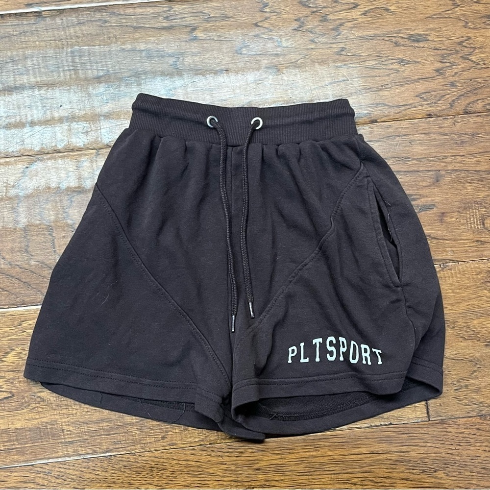 PrettyLittleThing women’s sweat shorts with a drawstring waist